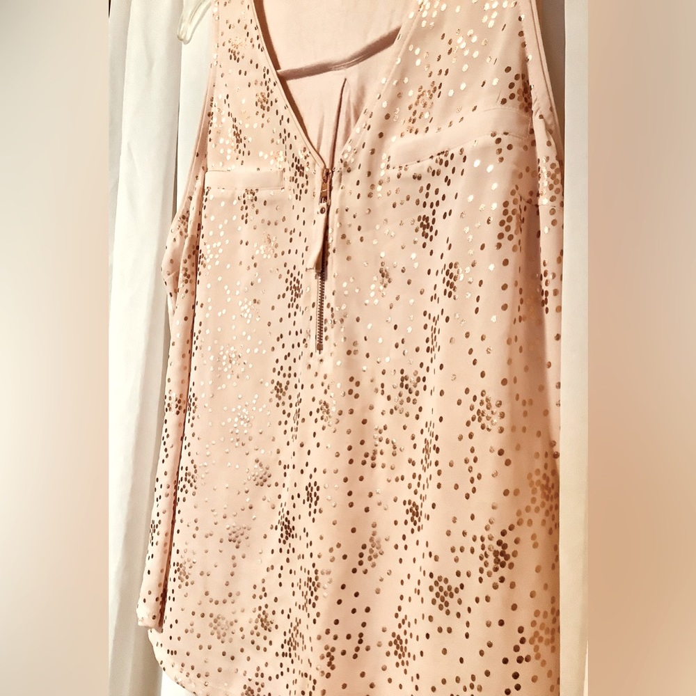 Metallic Rose Gold Top - Picture 3 of 3